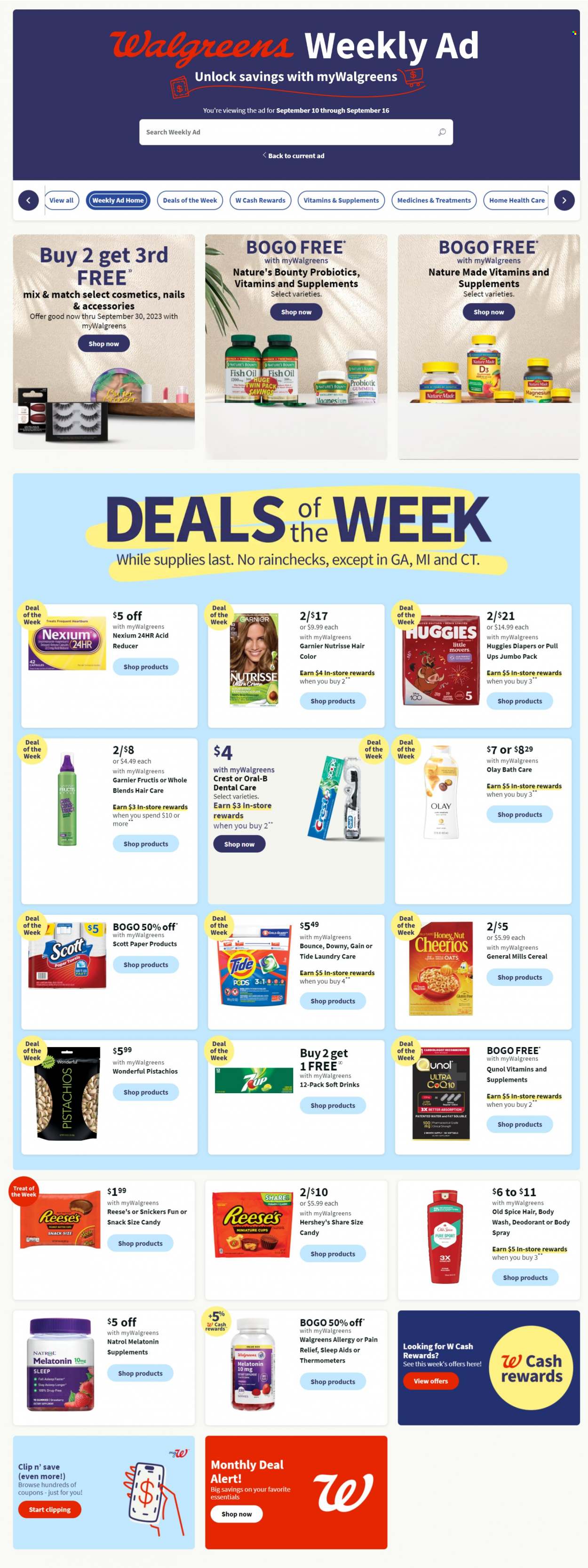 Walgreens ad - 09/10/2023 - 09/16/2023. Page 1