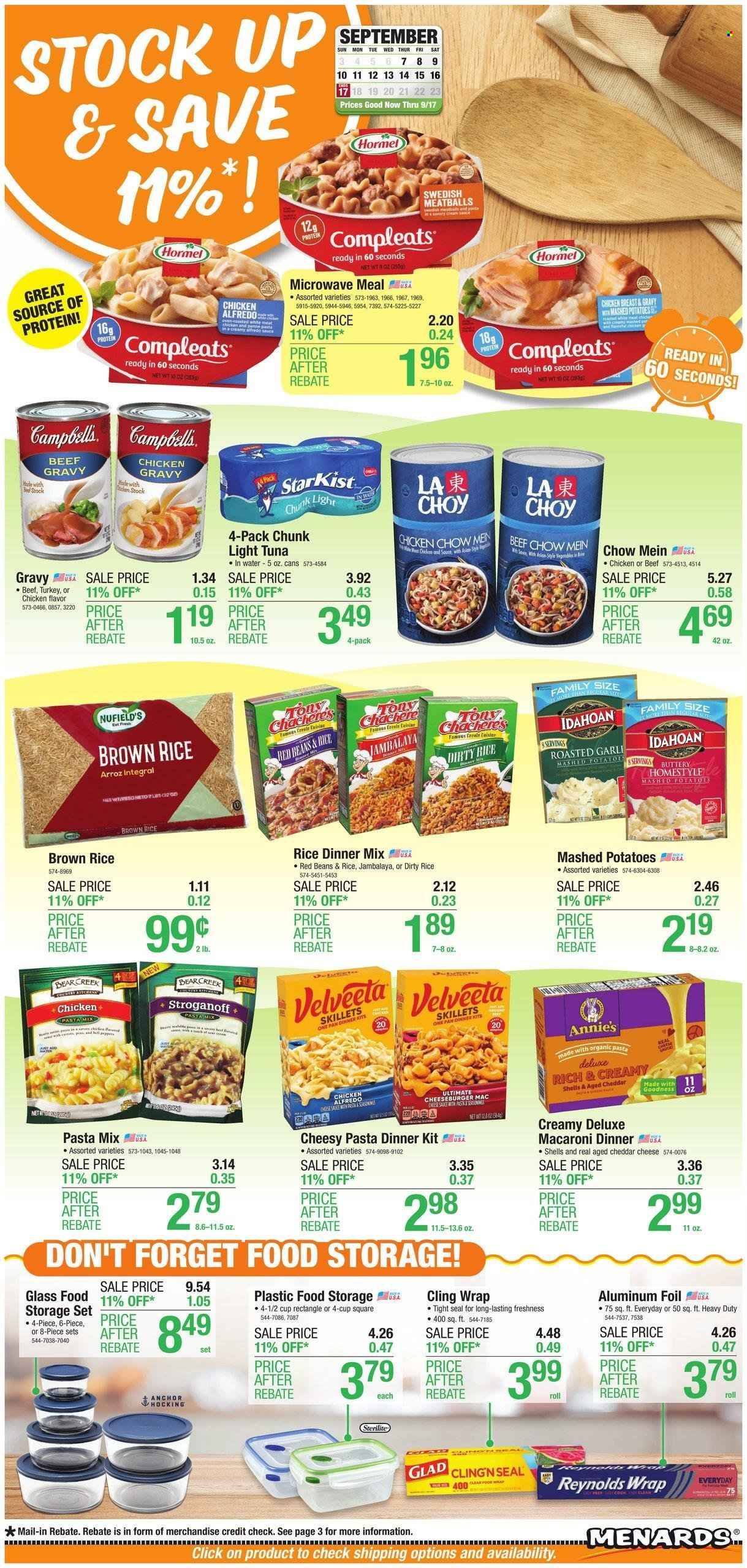 Menards ad - 09/07/2023 - 09/17/2023. Page 1