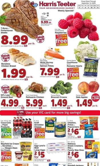 Harris Teeter Flyer - 09/06/2023 - 09/12/2023.