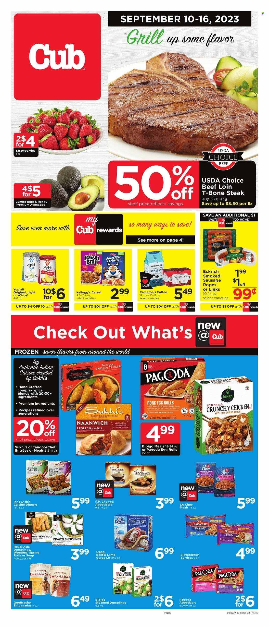 Cub Foods ad - 09/10/2023 - 09/16/2023. Page 1