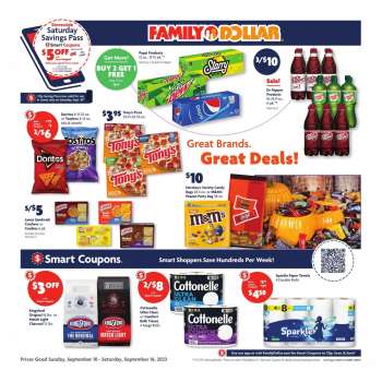 Family Dollar Flyer - 09/10/2023 - 09/16/2023.