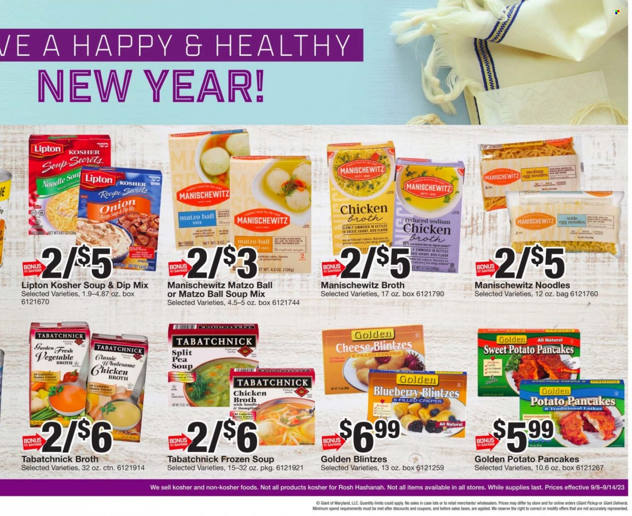 Giant Food ad - 09/08/2023 - 09/14/2023. Page 12