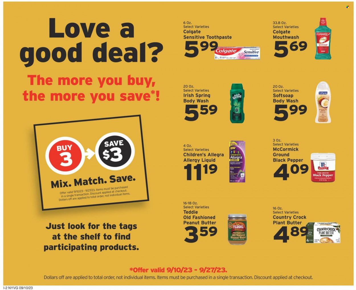 Hannaford ad - 09/10/2023 - 09/16/2023. Page 13