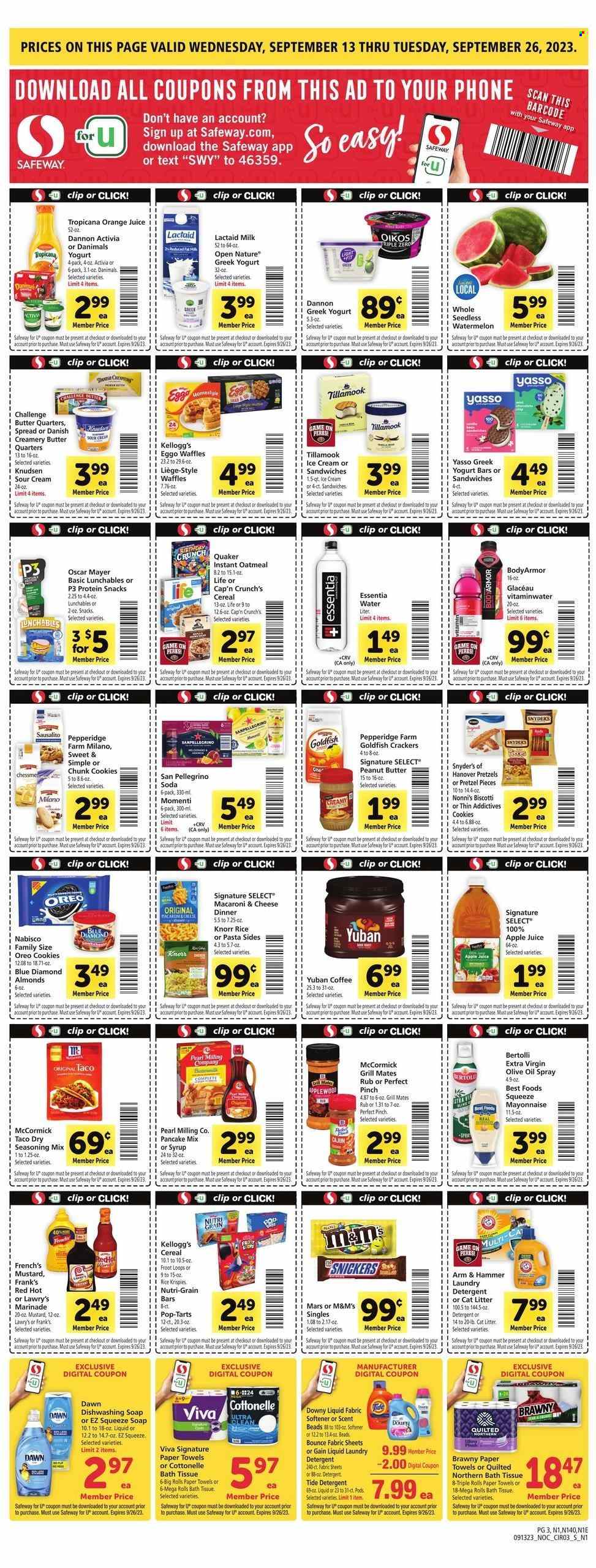 Safeway ad - 09/13/2023 - 09/19/2023. Page 3