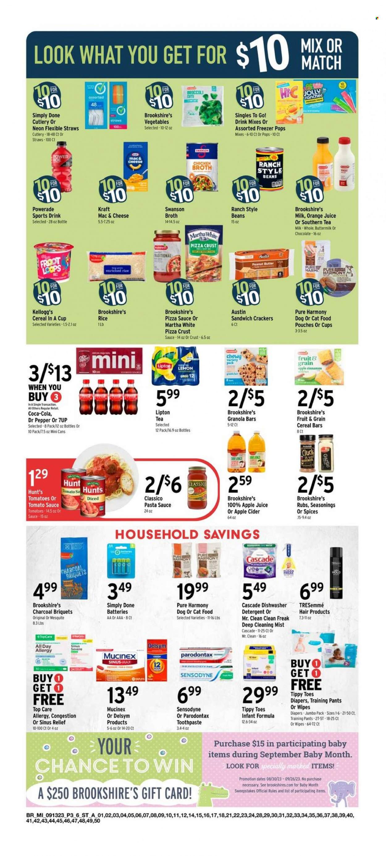 Brookshires ad - 09/13/2023 - 09/19/2023. Page 3