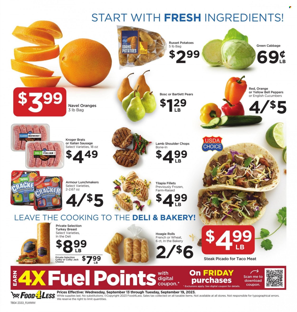Food 4 Less ad - 09/13/2023 - 09/19/2023. Page 9