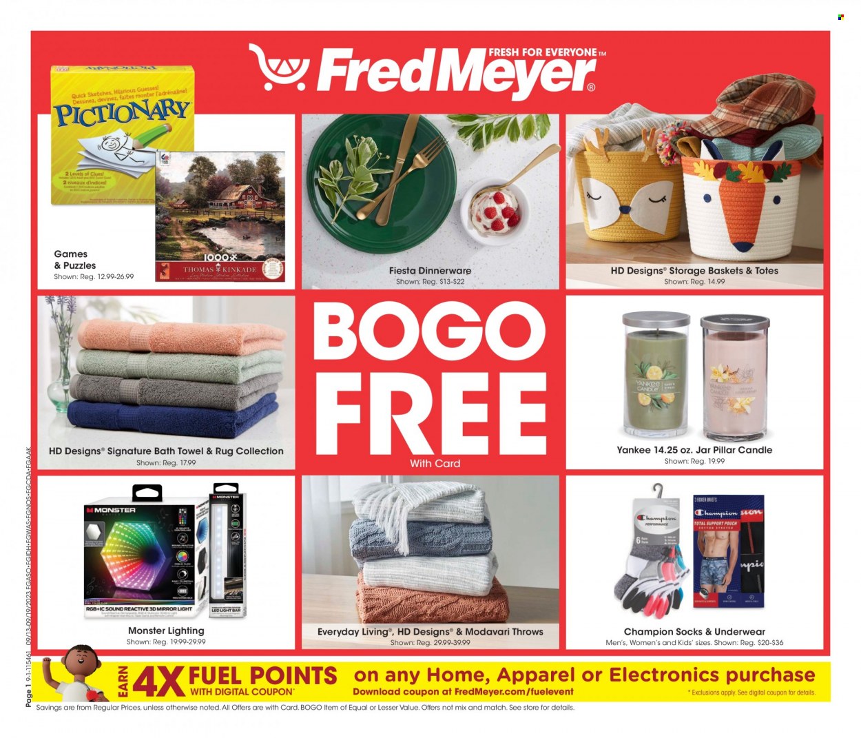 Fred Meyer ad - 09/13/2023 - 09/19/2023. Page 1