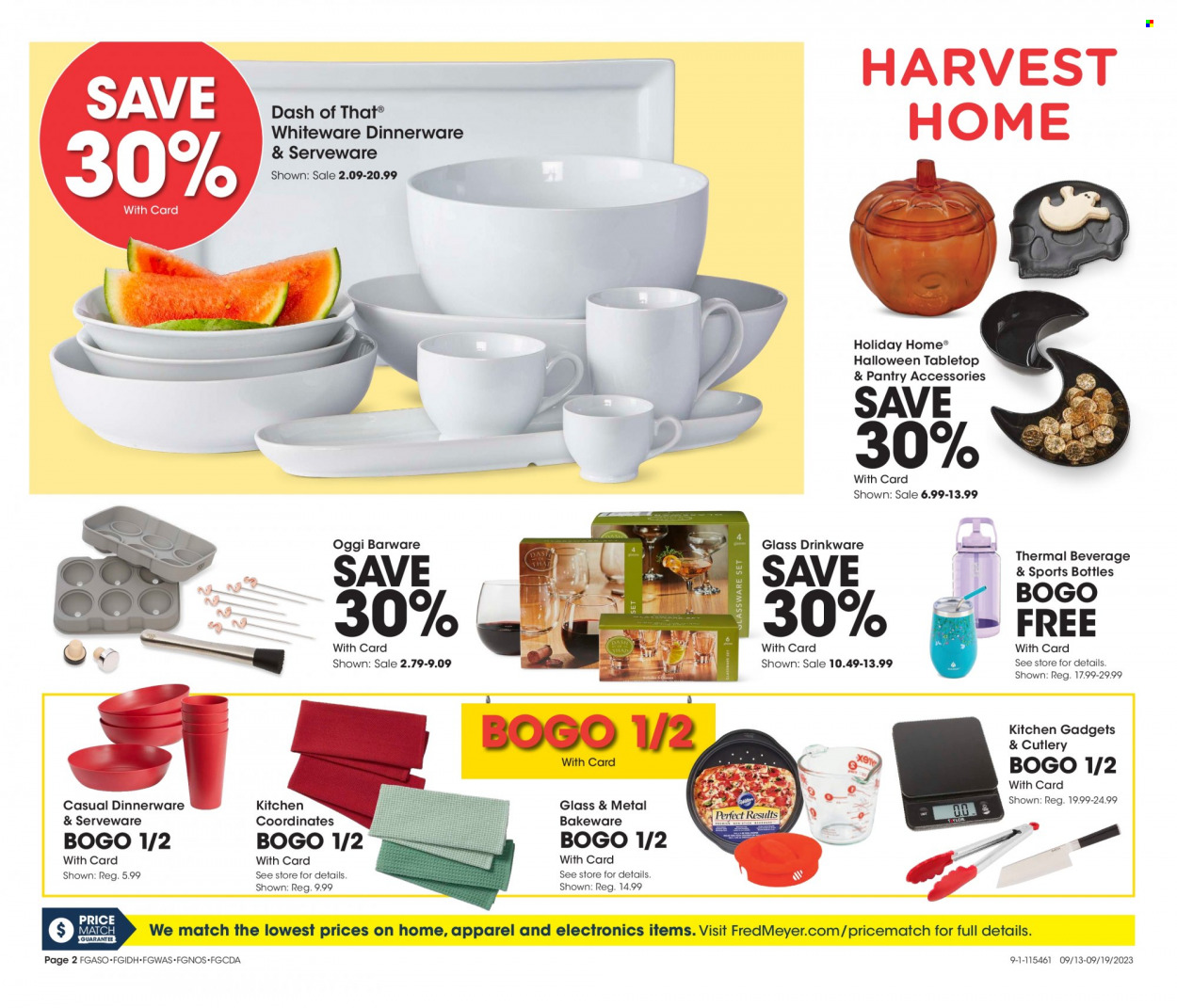 Fred Meyer ad - 09/13/2023 - 09/19/2023. Page 2