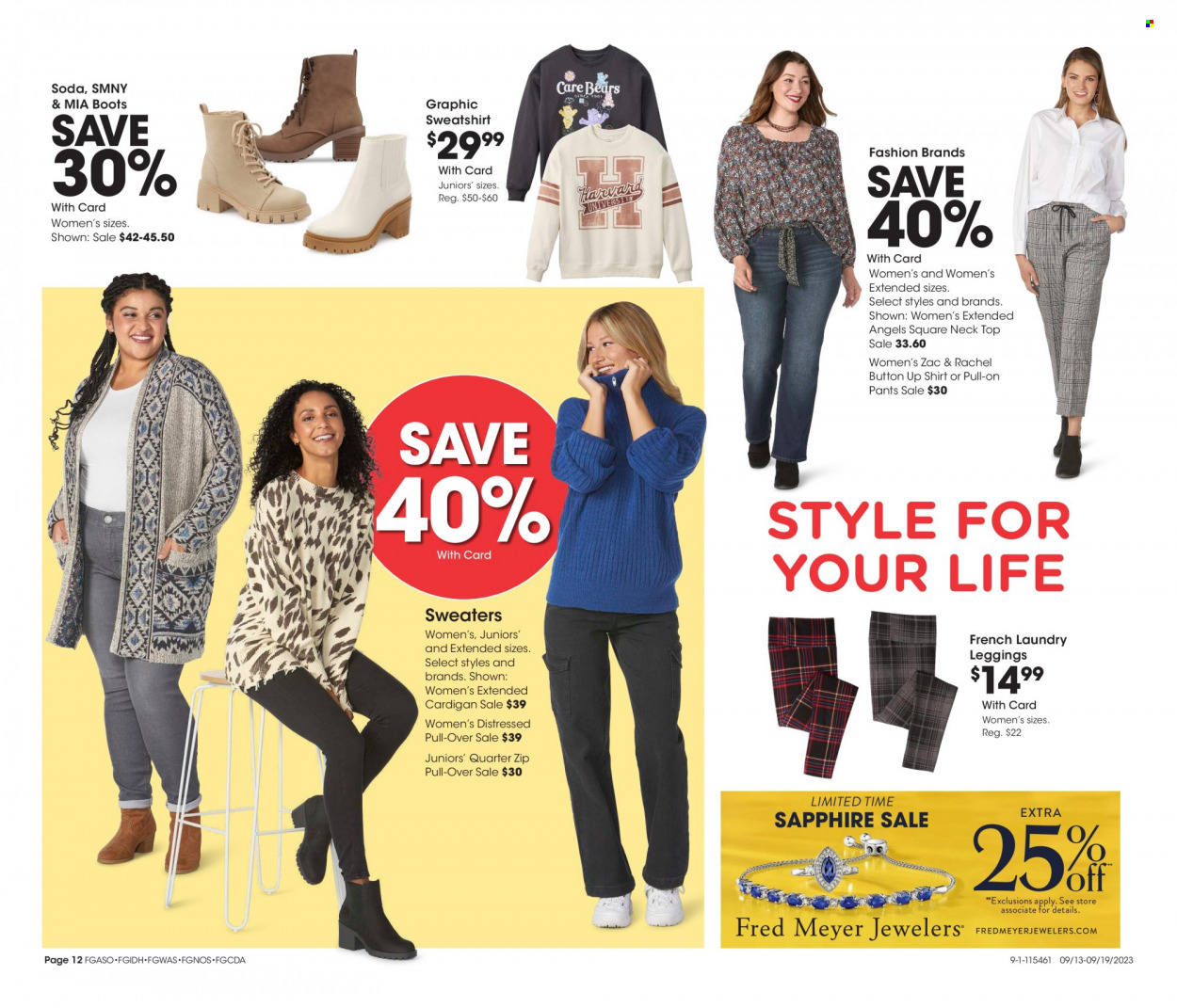 Fred Meyer ad - 09/13/2023 - 09/19/2023. Page 12