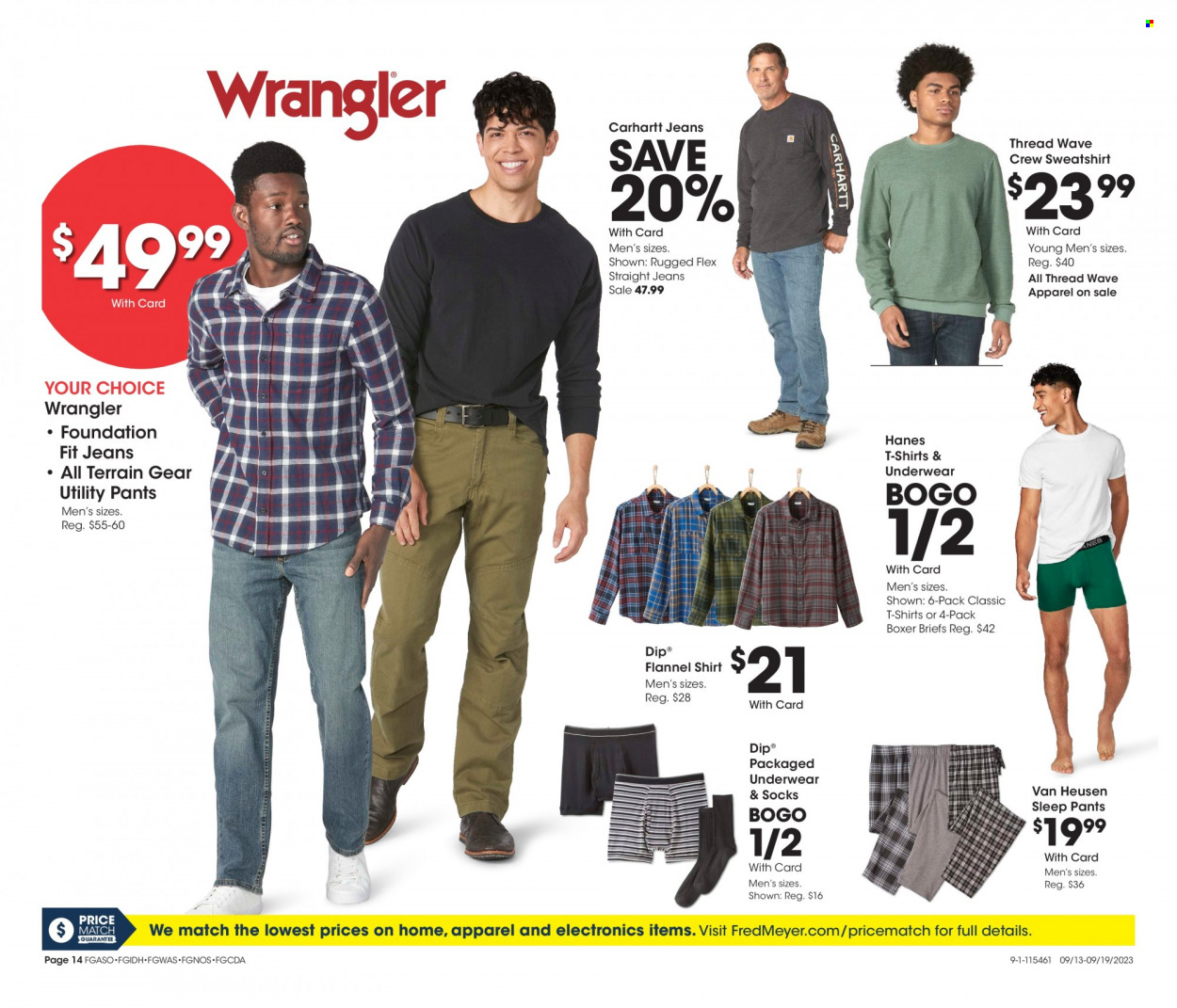 Fred Meyer ad - 09/13/2023 - 09/19/2023. Page 14
