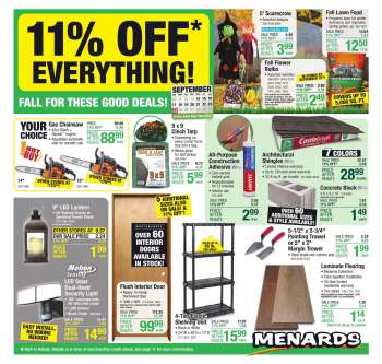 Menards Flyer - 09/13/2023 - 09/24/2023.