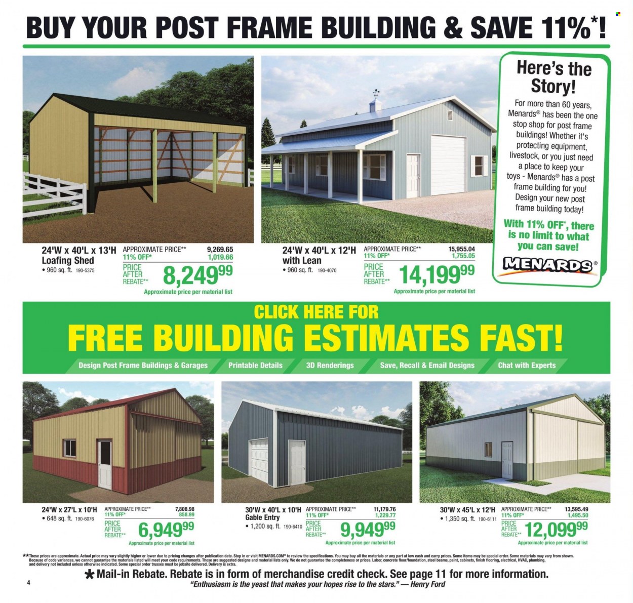 Menards ad - 09/14/2023 - 09/24/2023. Page 9