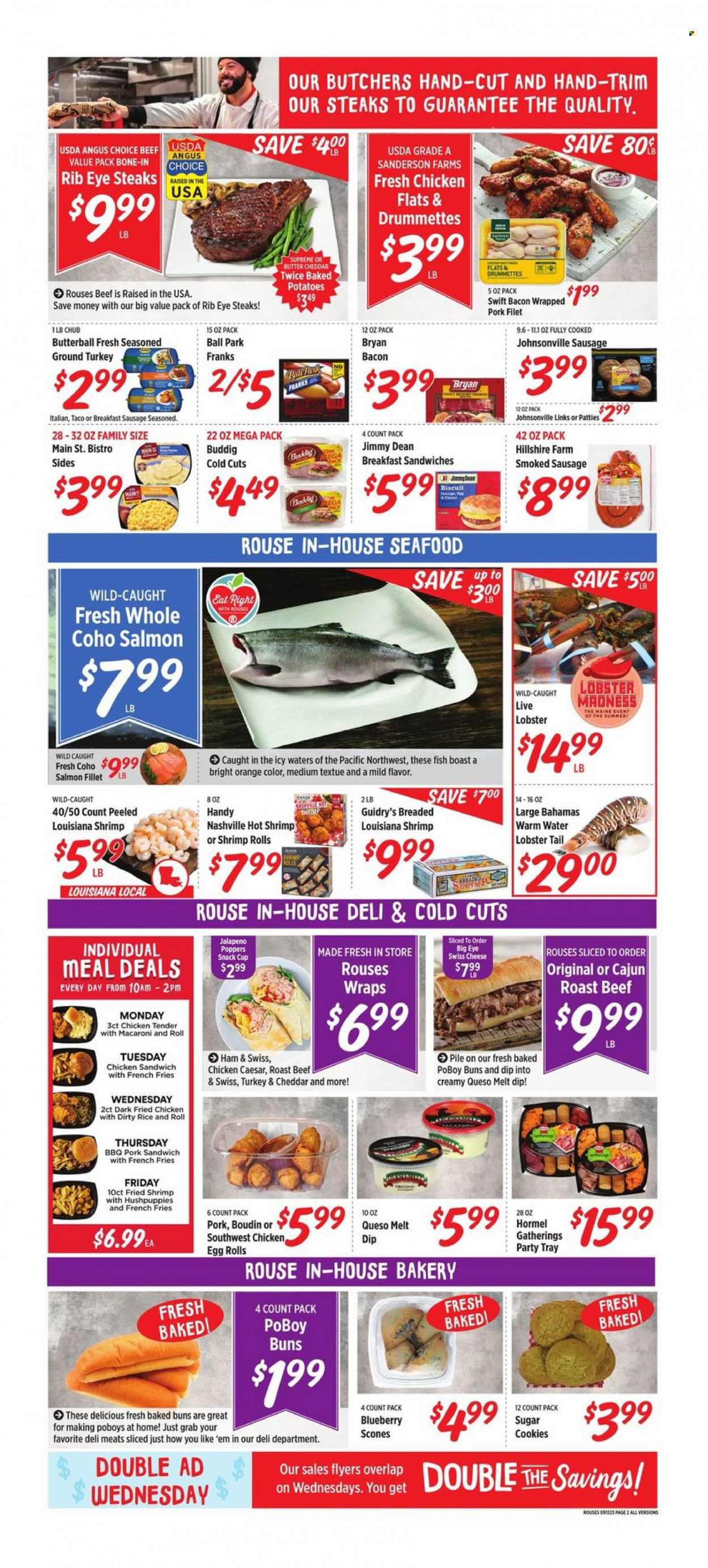 Rouses Markets ad - 09/13/2023 - 09/20/2023. Page 2