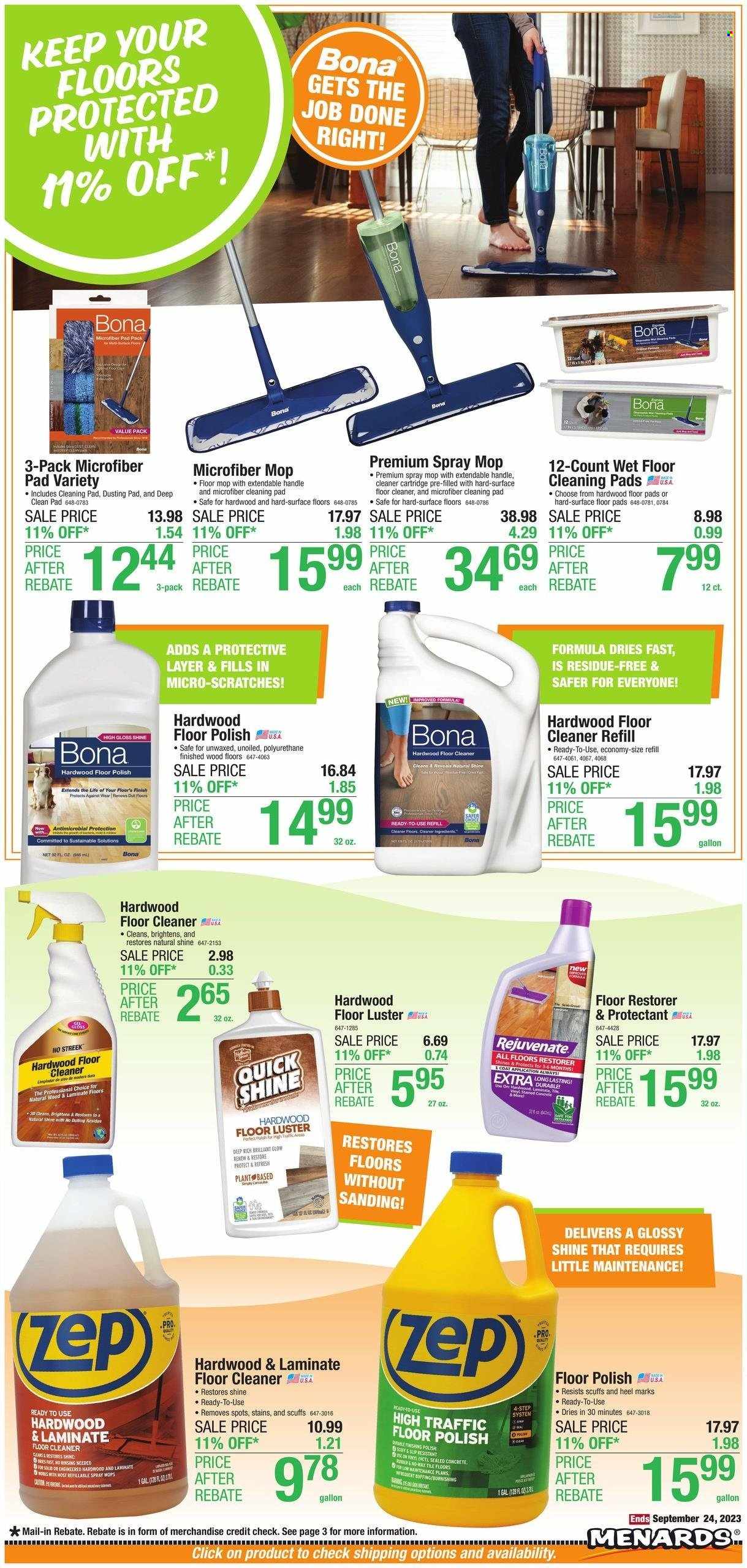 Menards ad - 09/14/2023 - 09/24/2023. Page 4