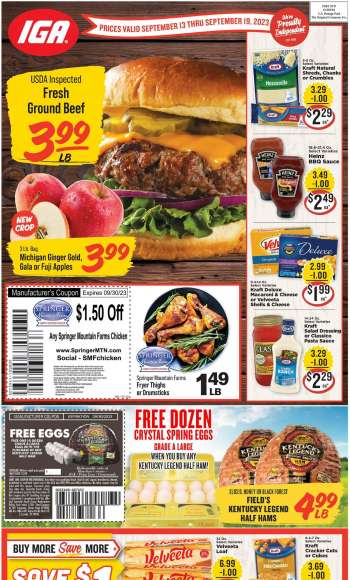 IGA Flyer - 09/13/2023 - 09/19/2023.
