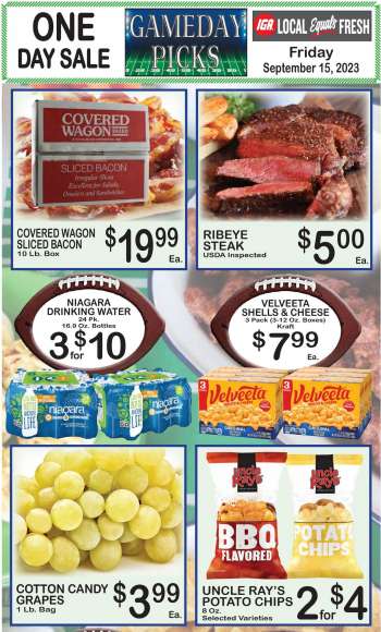 IGA Flyer - 09/13/2023 - 09/19/2023.