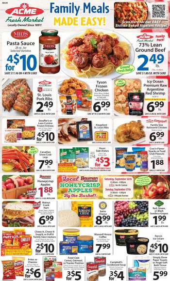 ACME Fresh Market Ad