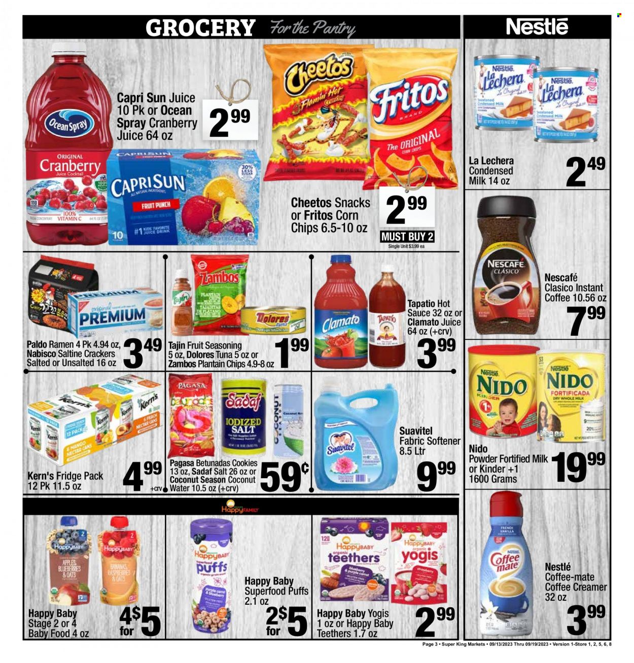 Super King Markets ad - 09/13/2023 - 09/19/2023. Page 3