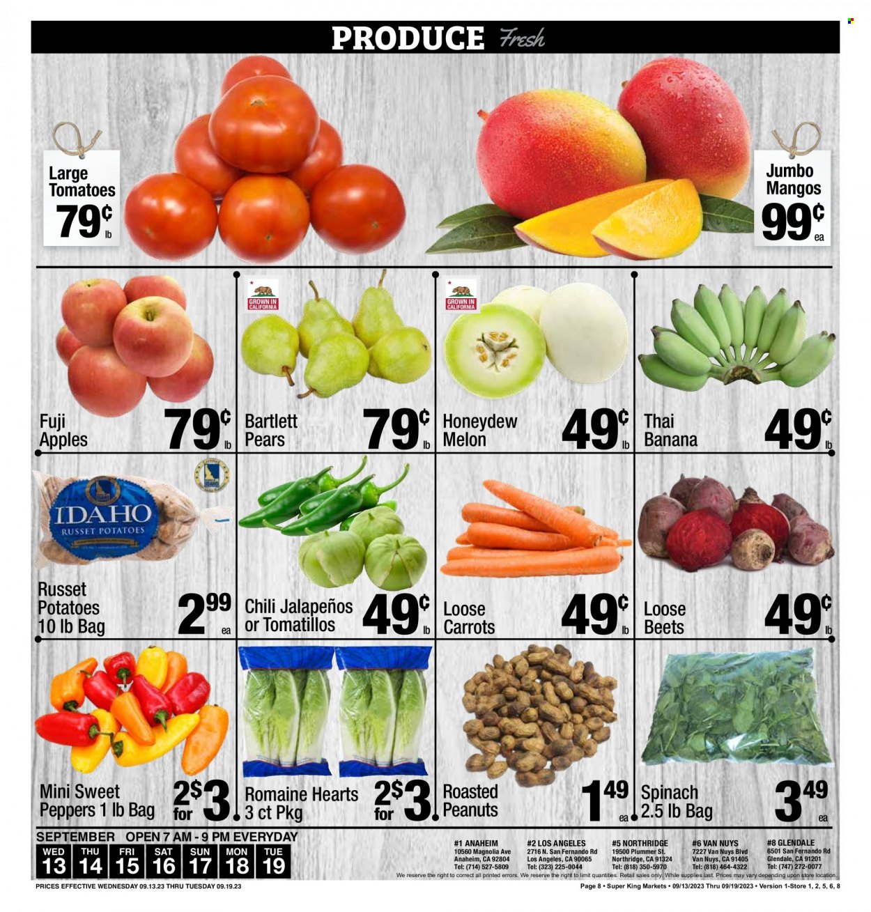 Super King Markets ad - 09/13/2023 - 09/19/2023. Page 8