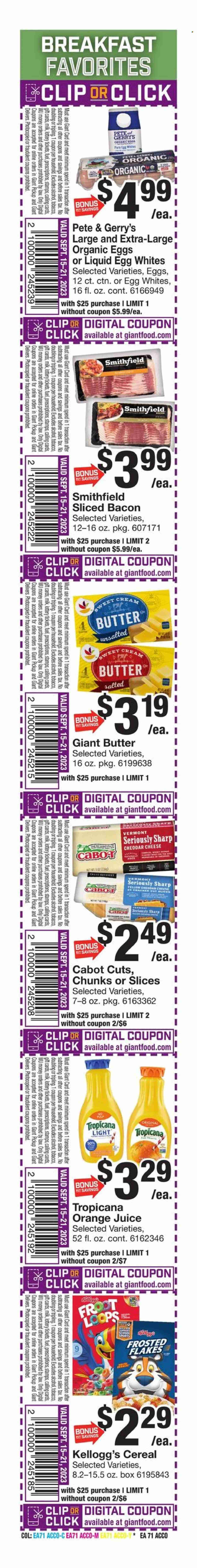 Giant Food ad - 09/15/2023 - 09/21/2023. Page 9