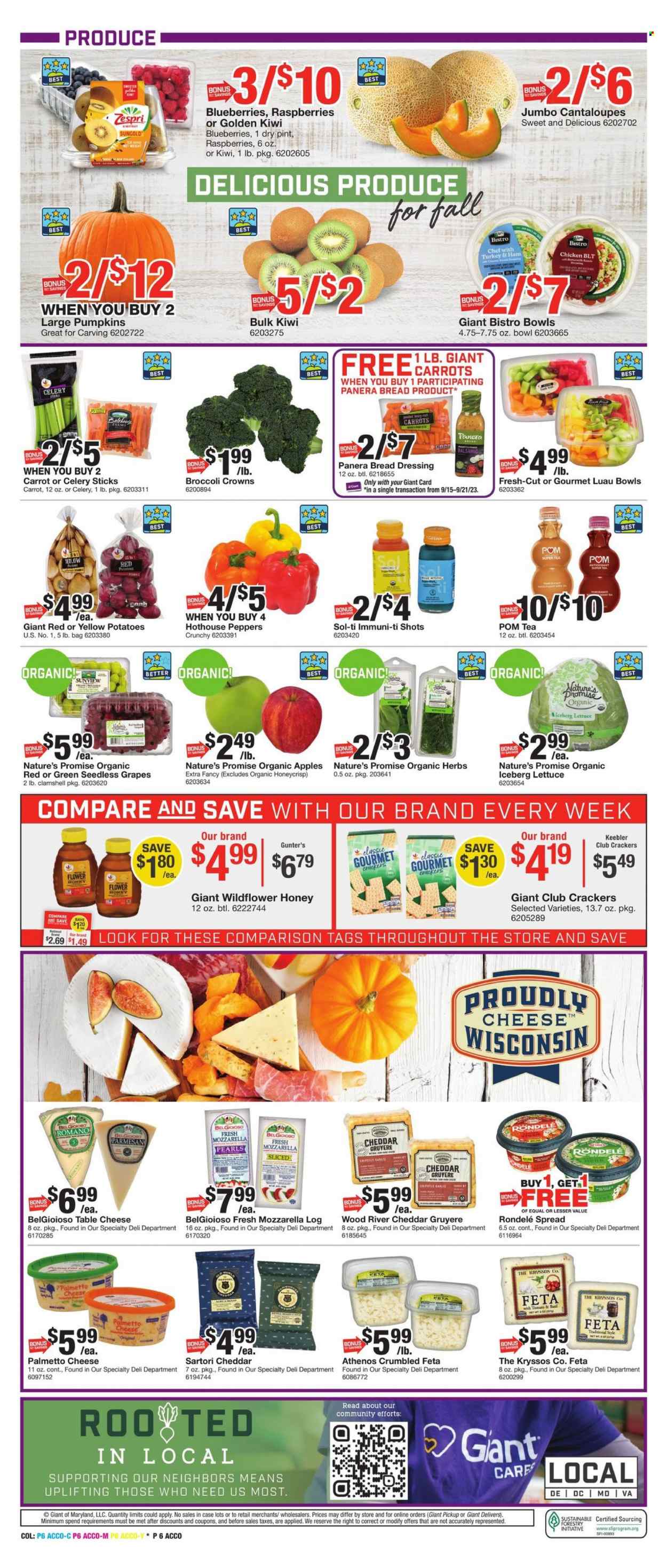 Giant Food ad - 09/15/2023 - 09/21/2023. Page 6