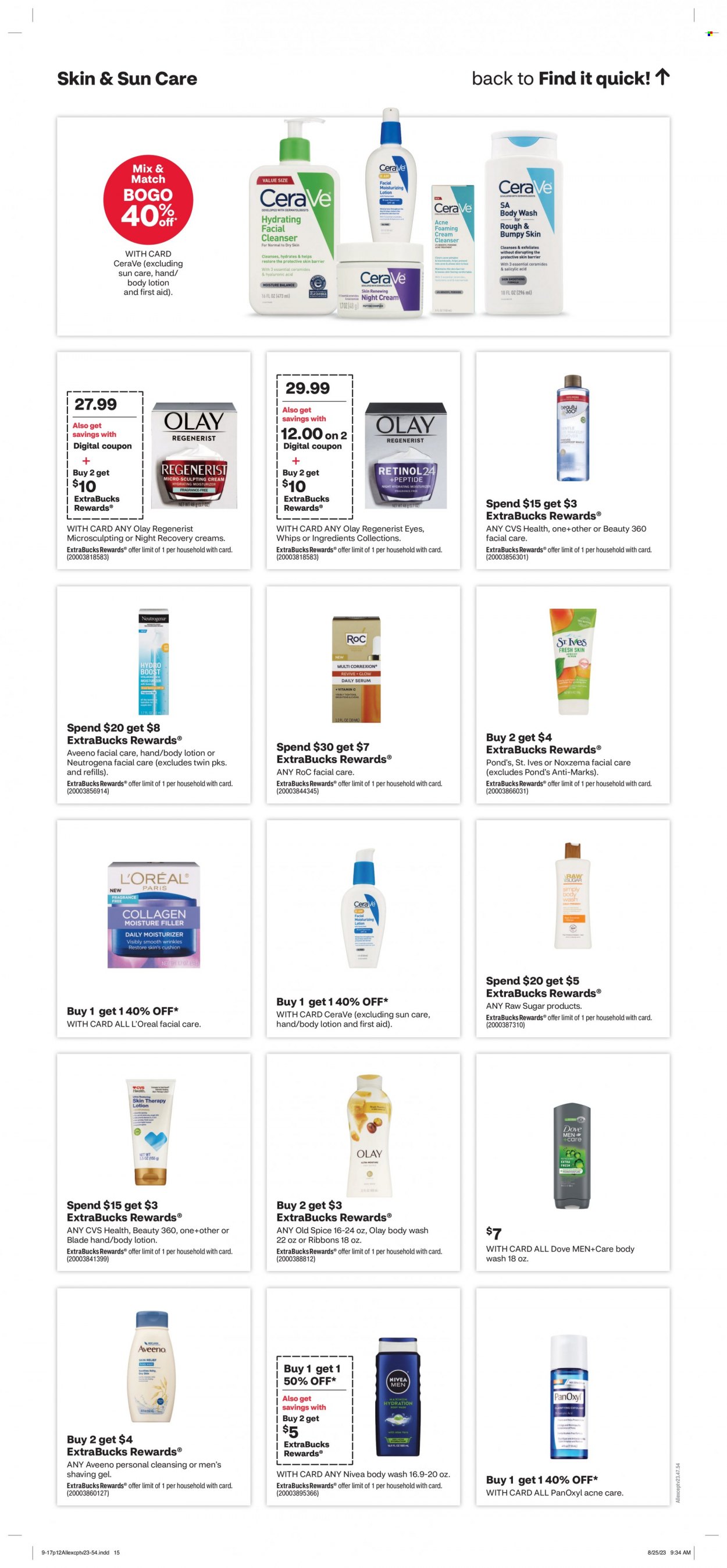 CVS Pharmacy ad - 09/17/2023 - 09/23/2023. Page 12