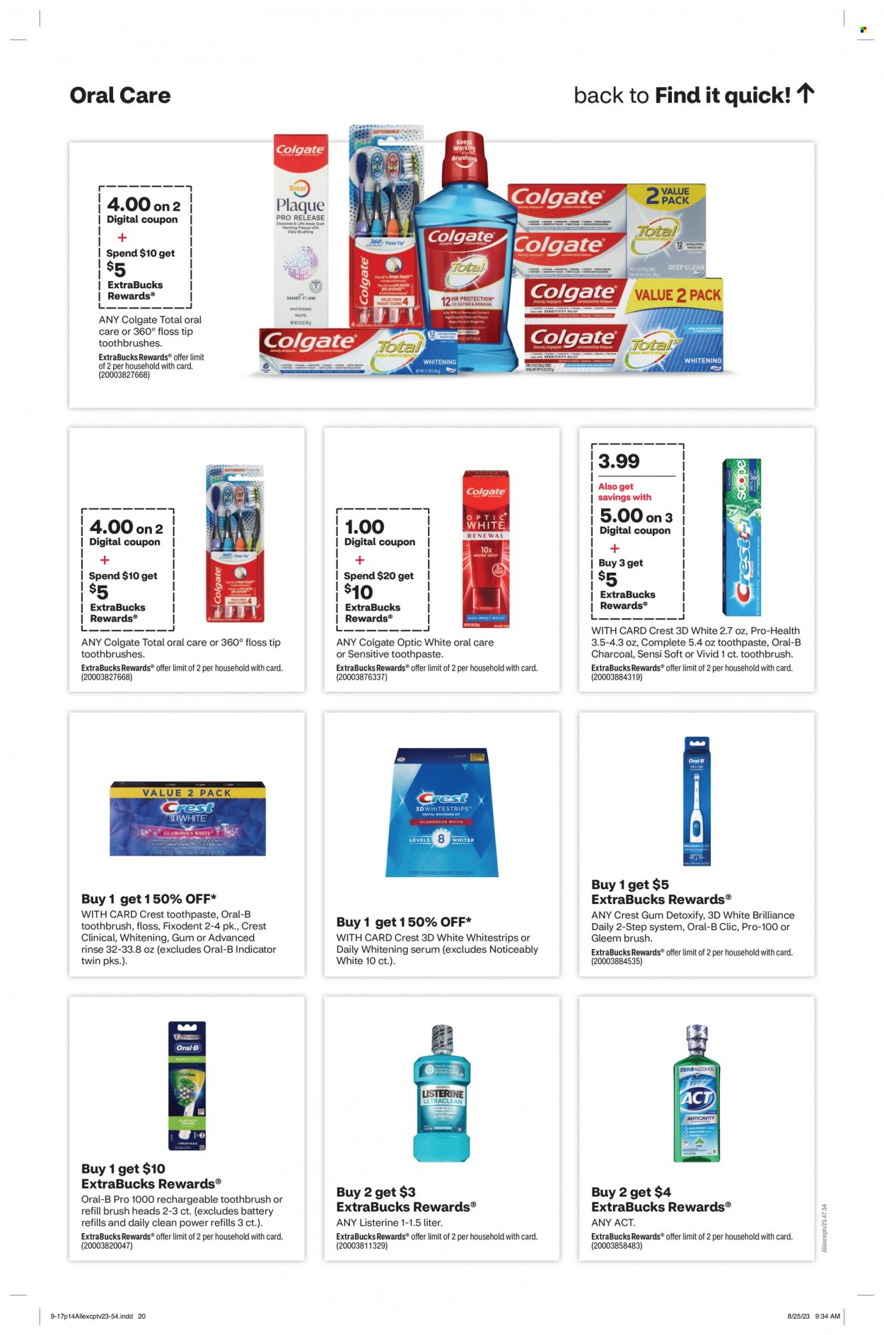 CVS Pharmacy ad - 09/17/2023 - 09/23/2023. Page 14