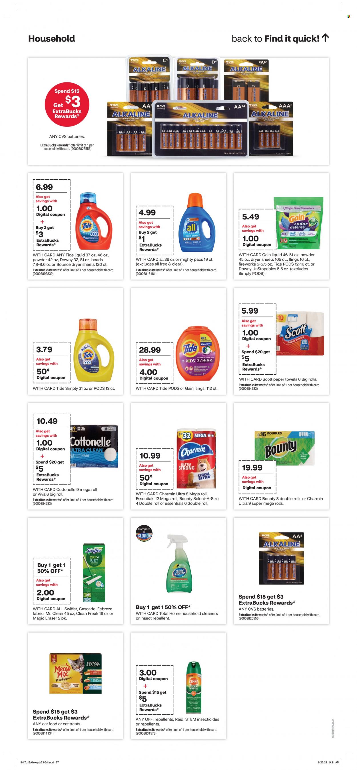 CVS Pharmacy ad - 09/17/2023 - 09/23/2023. Page 18