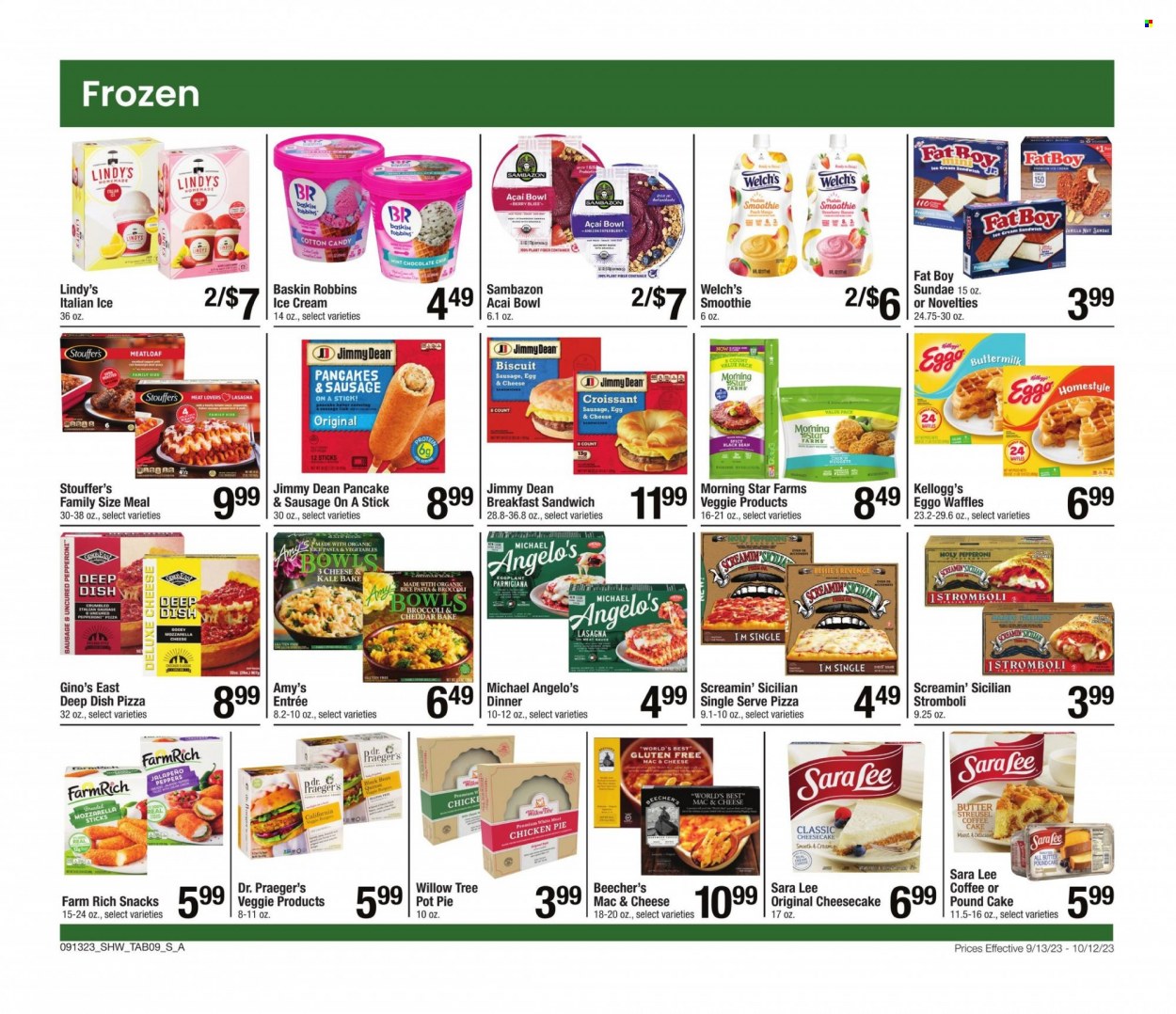 Shaw’s ad - 09/13/2023 - 11/12/2023. Page 9