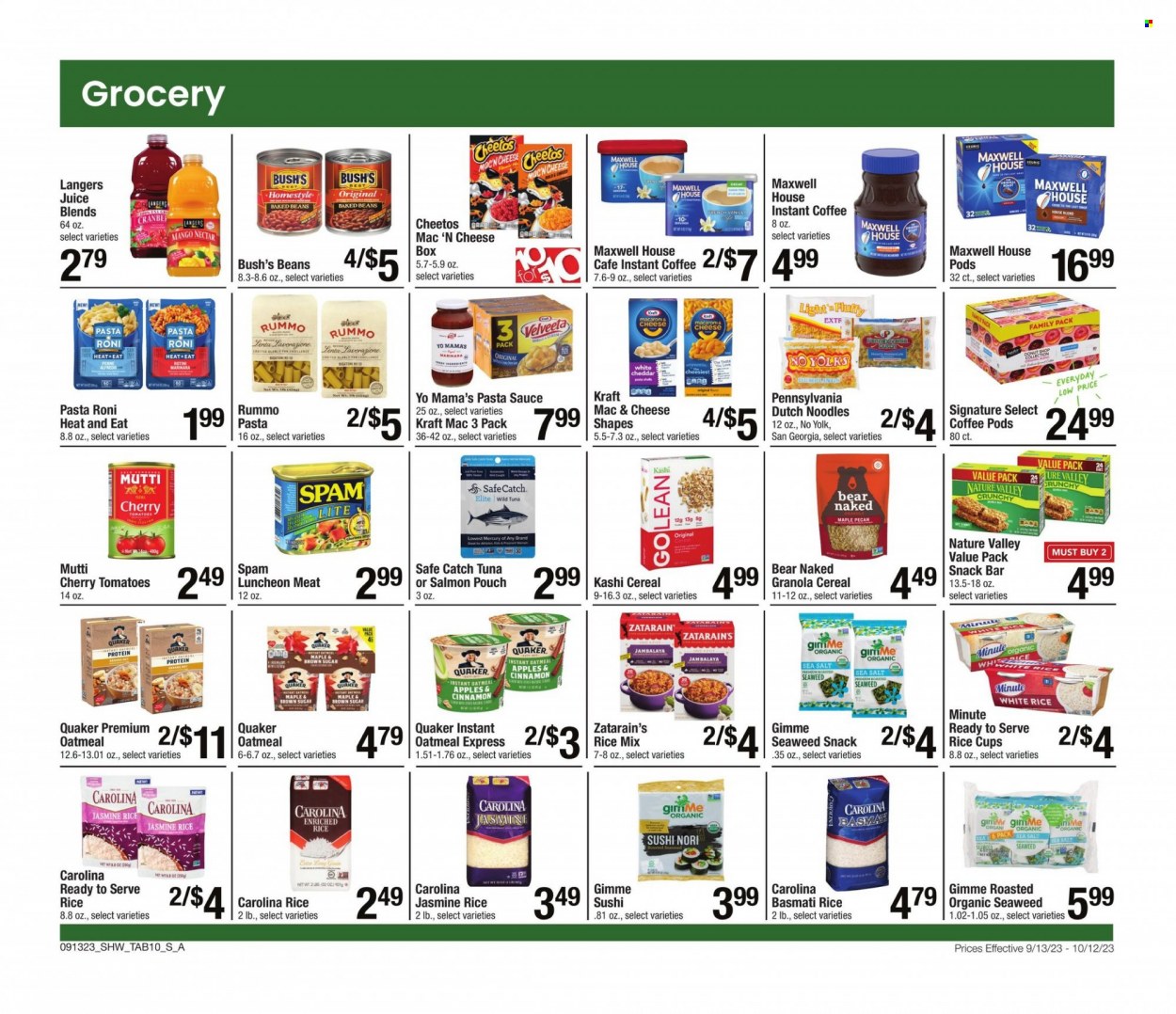 Shaw’s ad - 09/13/2023 - 11/12/2023. Page 10