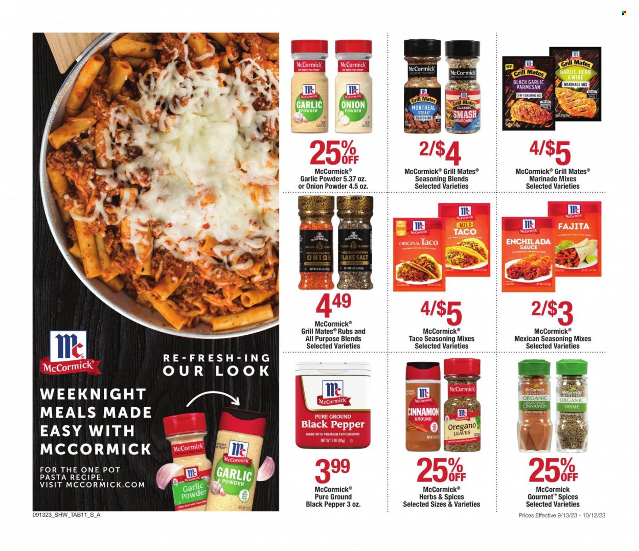 Shaw’s ad - 09/13/2023 - 11/12/2023. Page 11