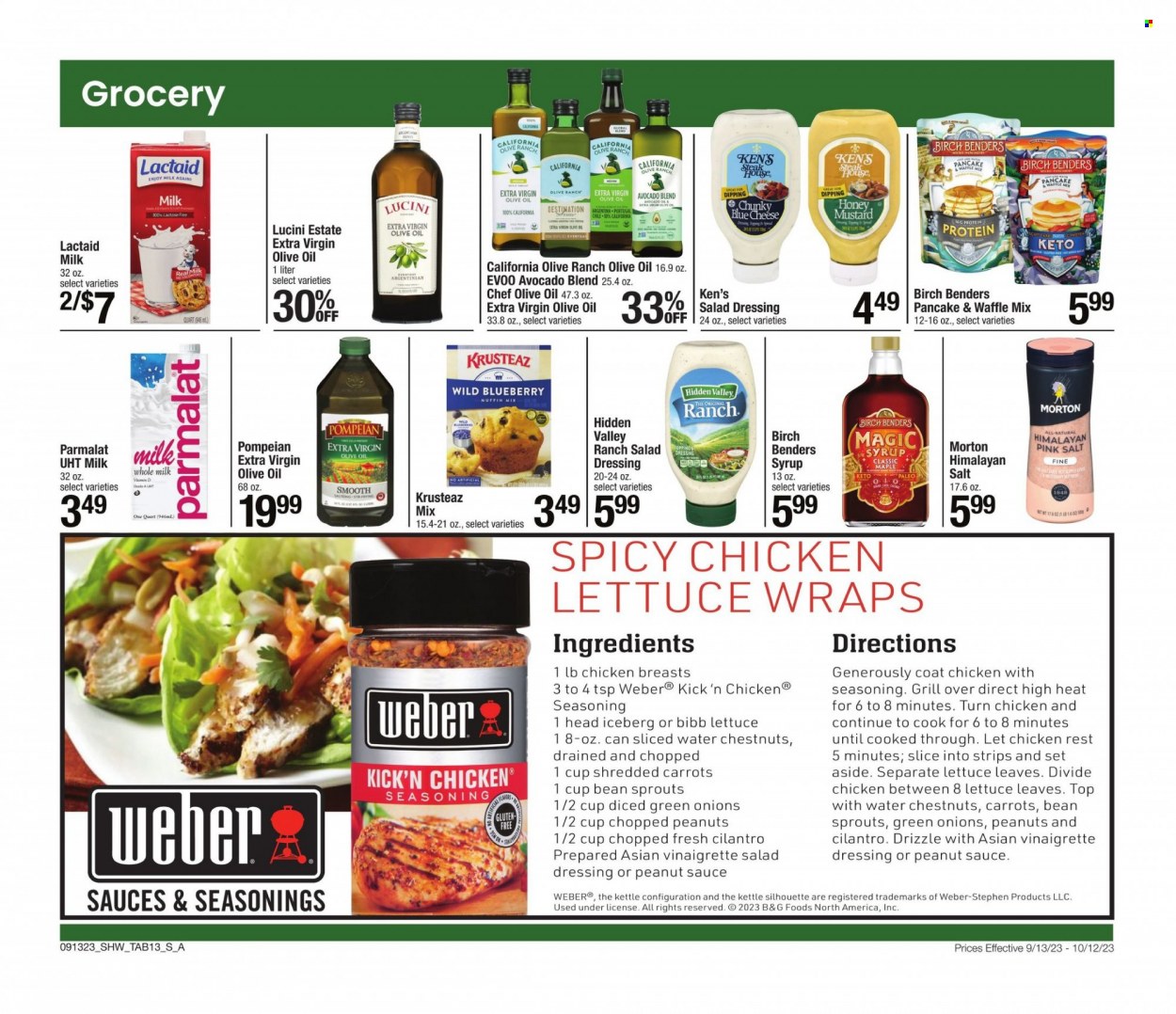 Shaw’s ad - 09/13/2023 - 11/12/2023. Page 13