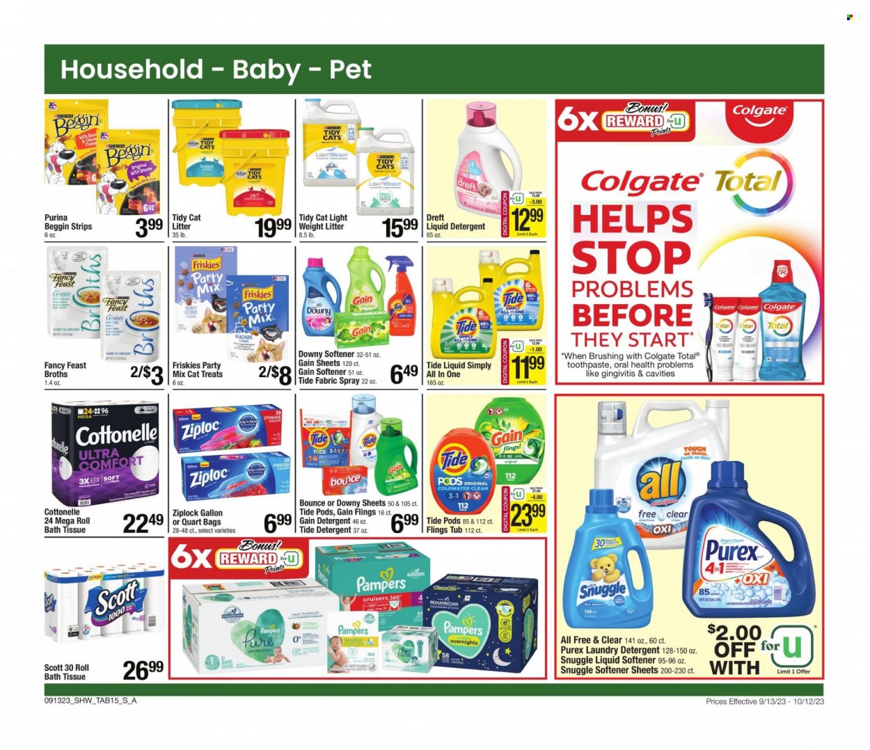 Shaw’s ad - 09/13/2023 - 11/12/2023. Page 15