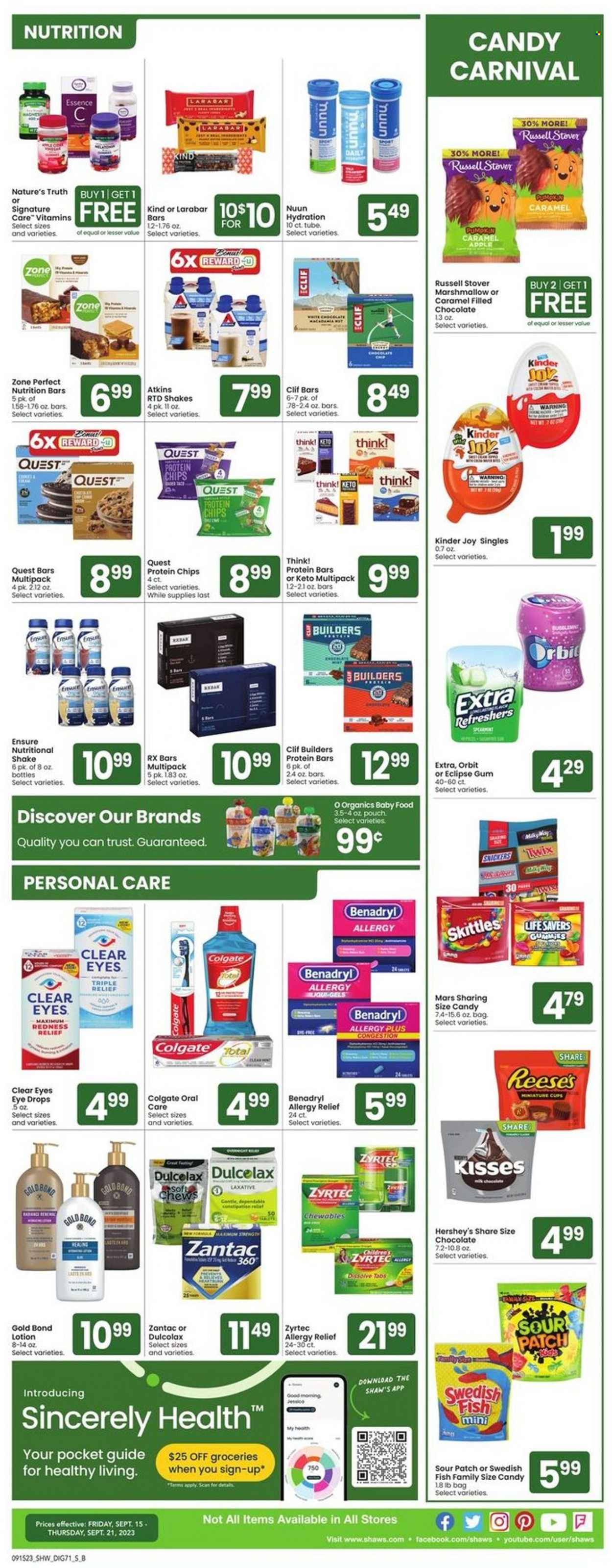 Shaw’s ad - 09/15/2023 - 09/21/2023. Page 2