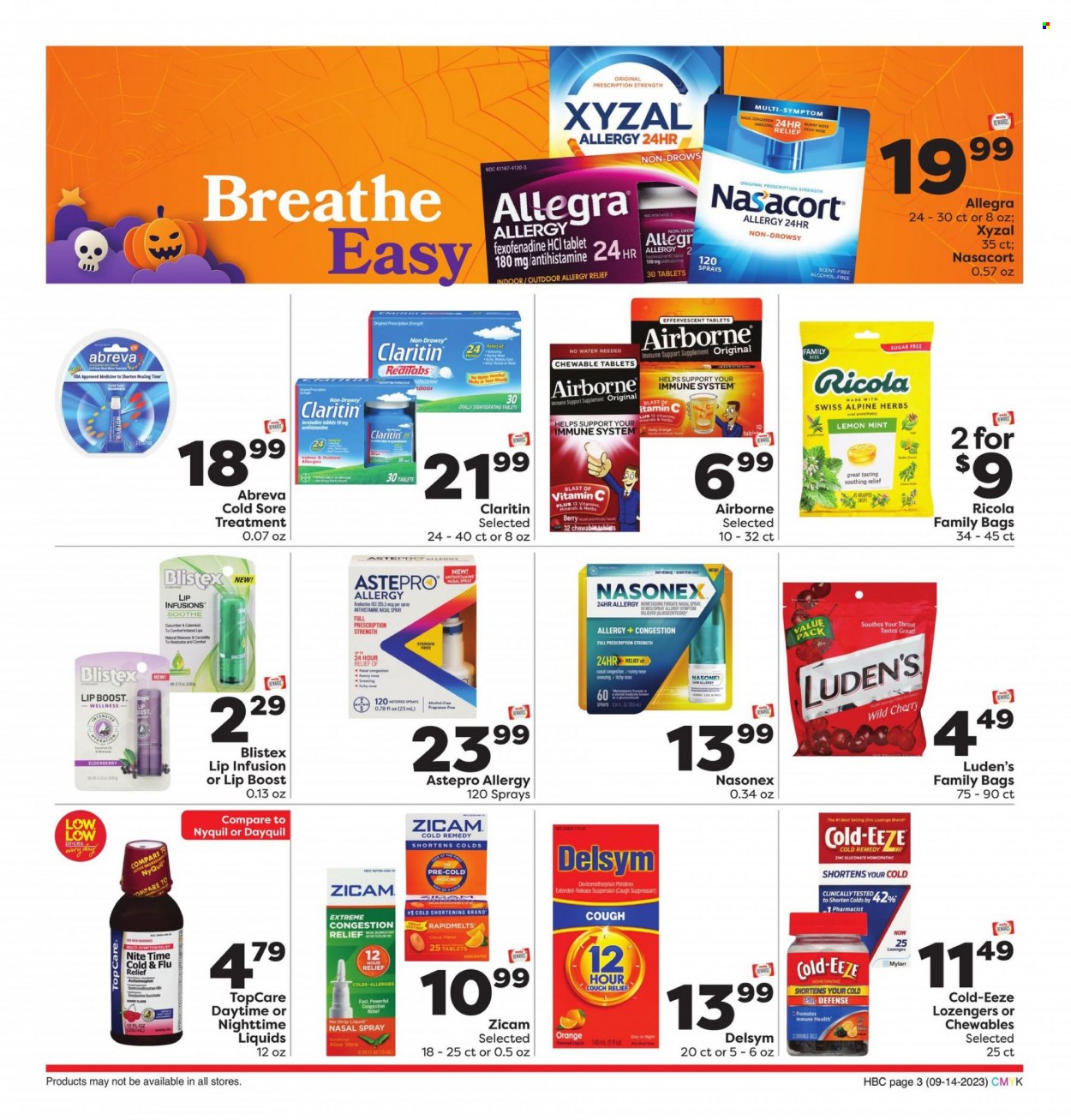 Weis ad - 09/14/2023 - 10/11/2023. Page 3