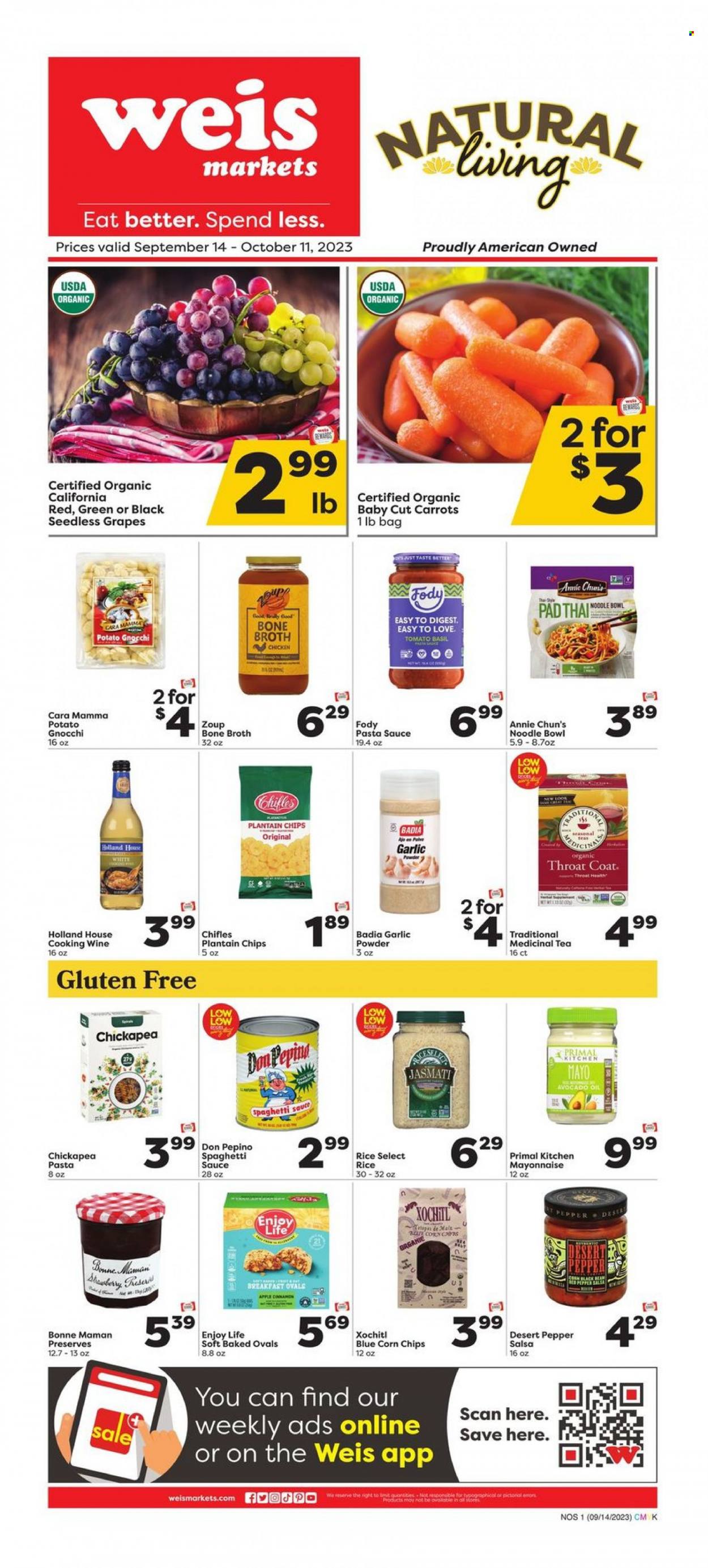 Weis ad - 09/14/2023 - 10/11/2023. Page 1