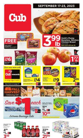 Cub Foods Flyer - 09/17/2023 - 09/23/2023.