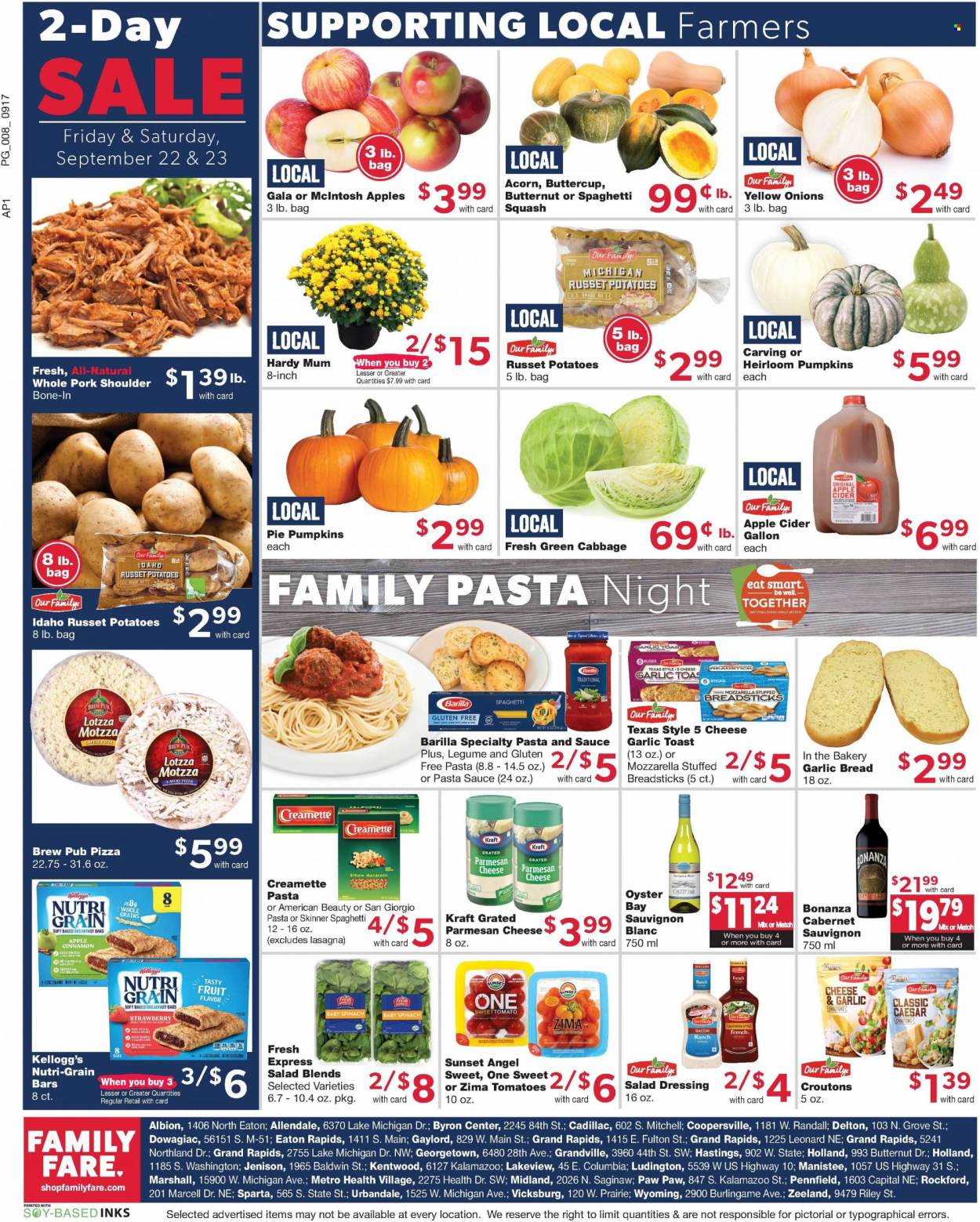 Family Fare ad - 09/17/2023 - 09/23/2023. Page 2