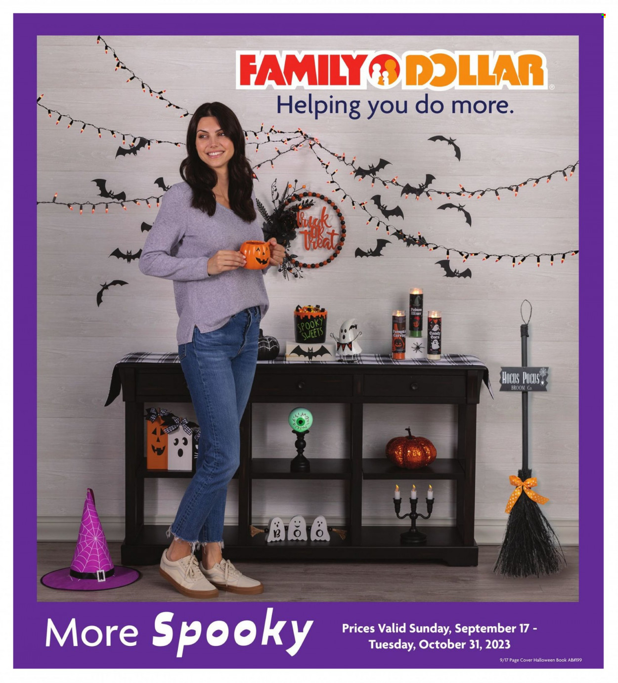 Family Dollar ad - 09/17/2023 - 10/31/2023. Page 1