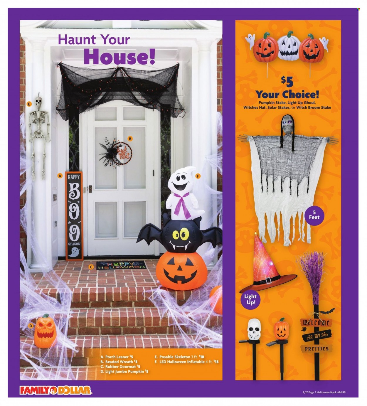 Family Dollar ad - 09/17/2023 - 10/31/2023. Page 3