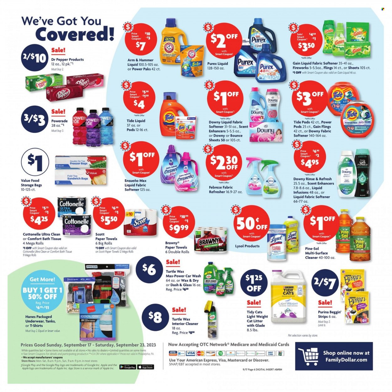 Family Dollar ad - 09/17/2023 - 09/23/2023. Page 6
