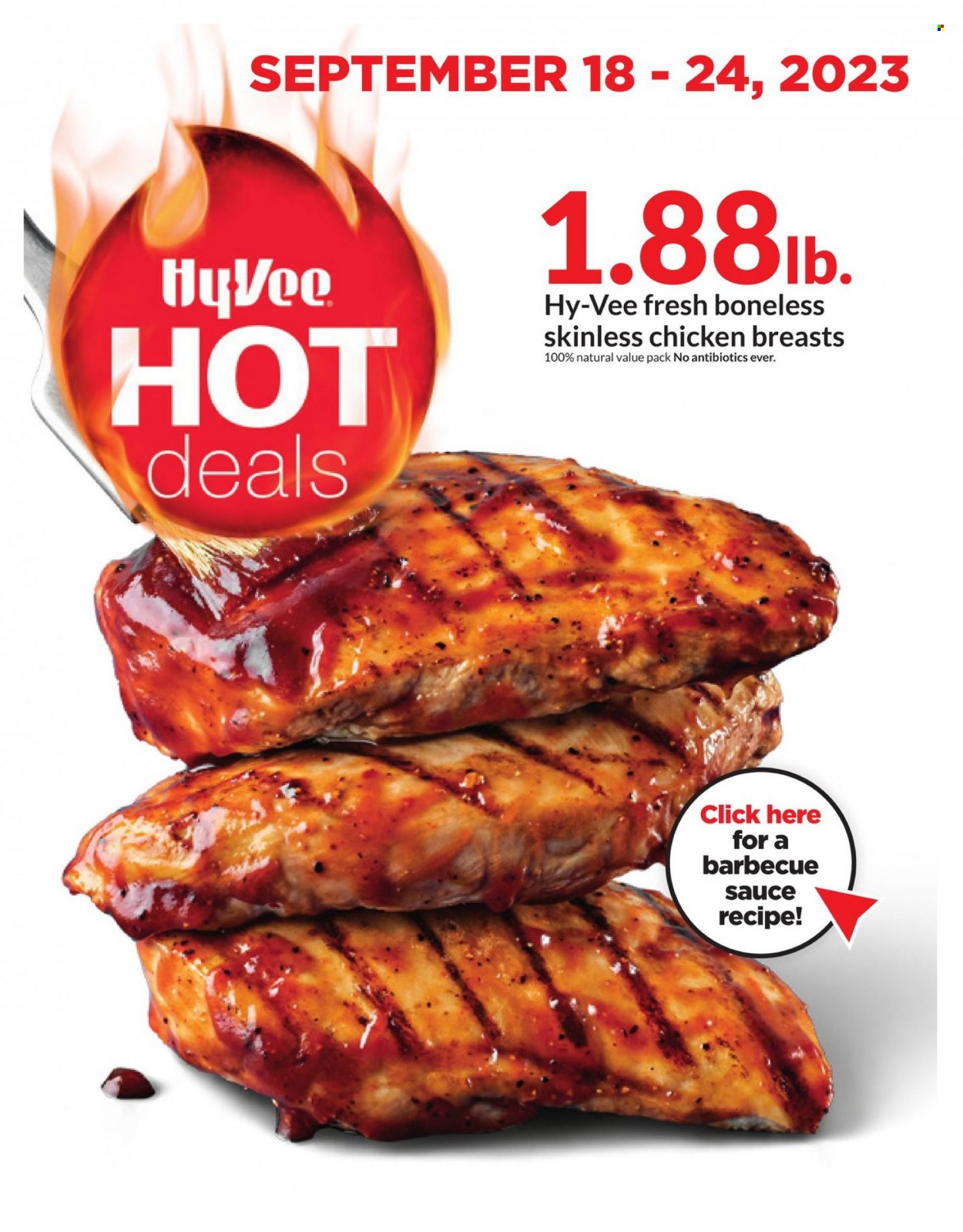 Hy-Vee ad - 09/18/2023 - 09/24/2023. Page 1