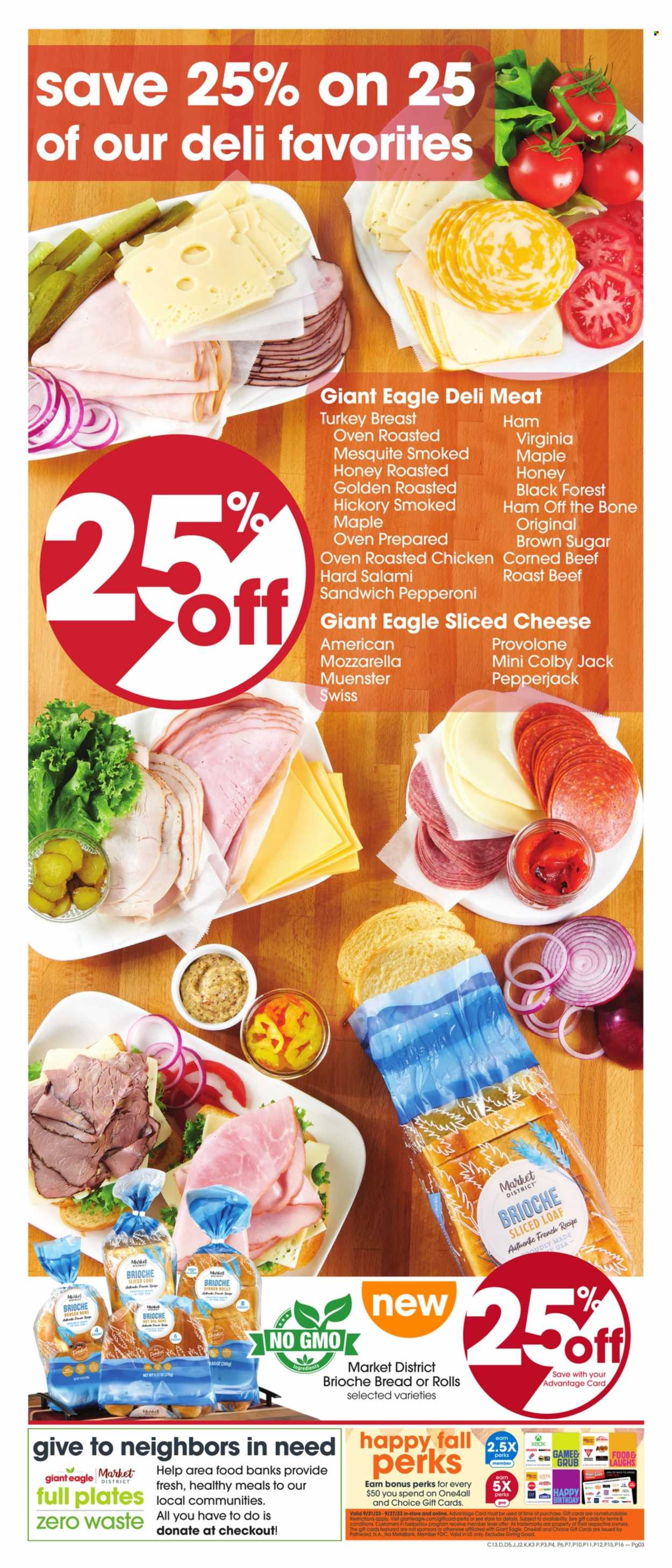 Giant Eagle ad - 09/21/2023 - 09/27/2023. Page 8