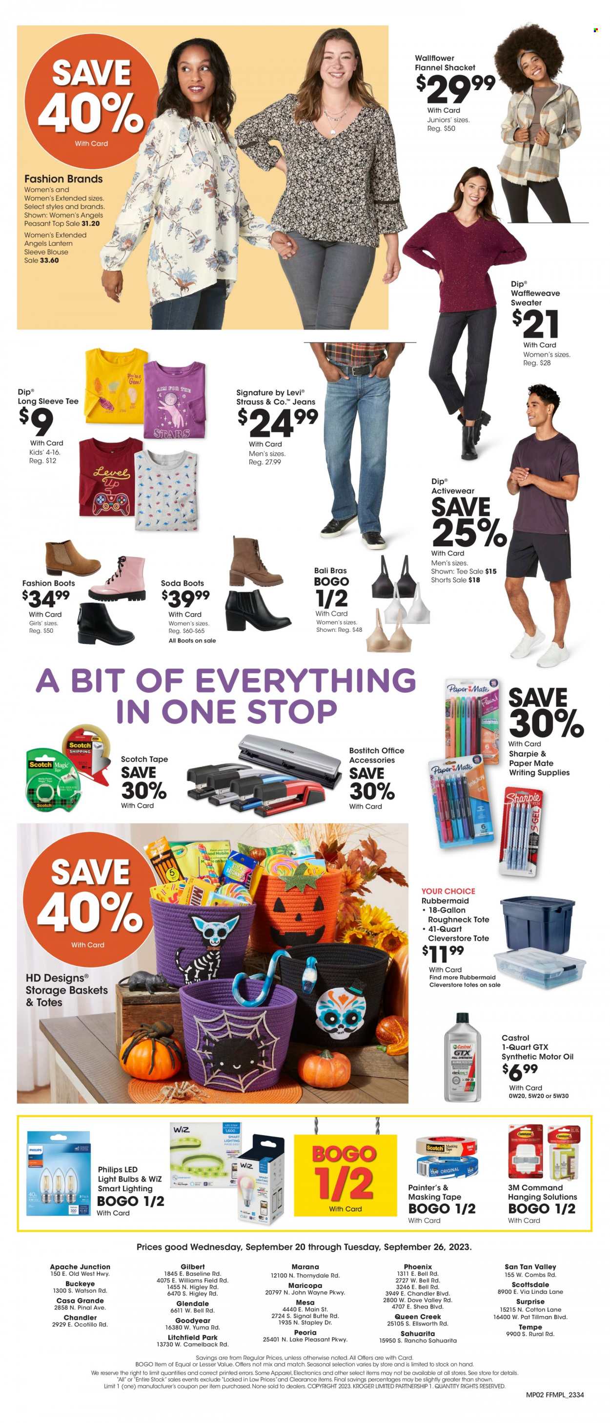 Fry’s ad - 09/20/2023 - 09/26/2023. Page 2