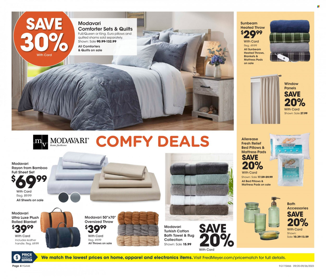 Fred Meyer ad - 09/20/2023 - 09/26/2023. Page 4