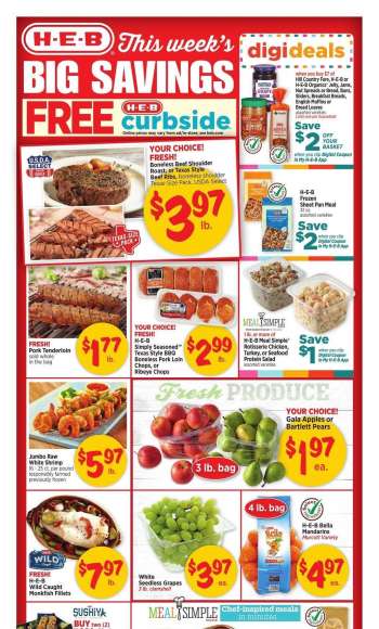 H-E-B Flyer - September 20, 2023 - September 26, 2023.