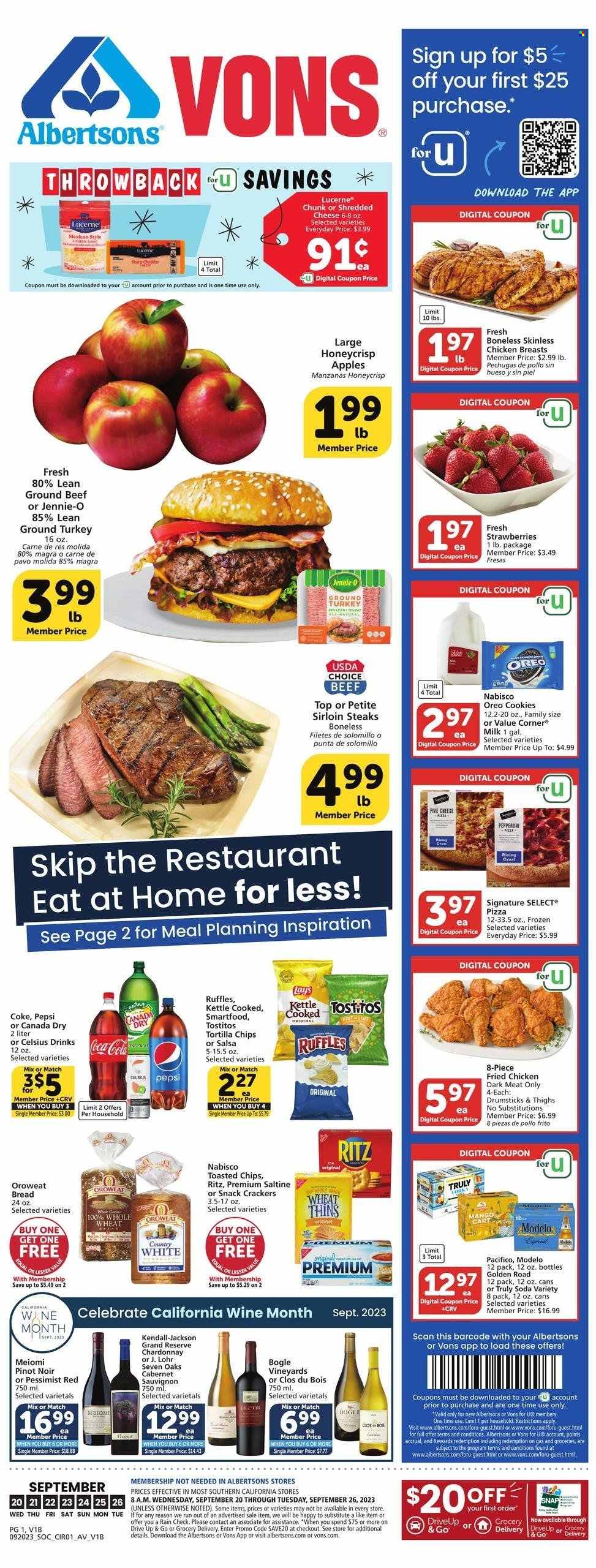Vons ad - 09/20/2023 - 09/26/2023. Page 1