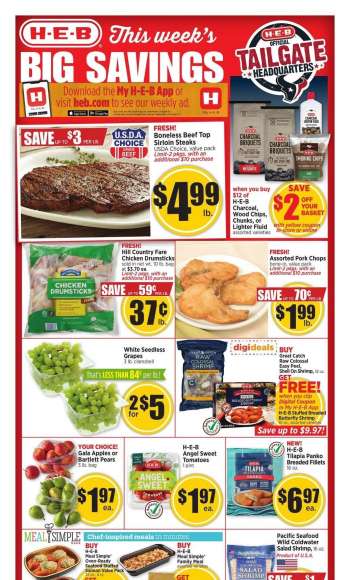 H-E-B Flyer - September 20, 2023 - September 26, 2023.
