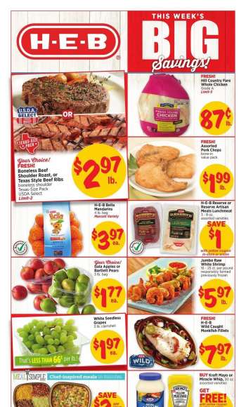 H-E-B Flyer - 09/20/2023 - 09/26/2023.