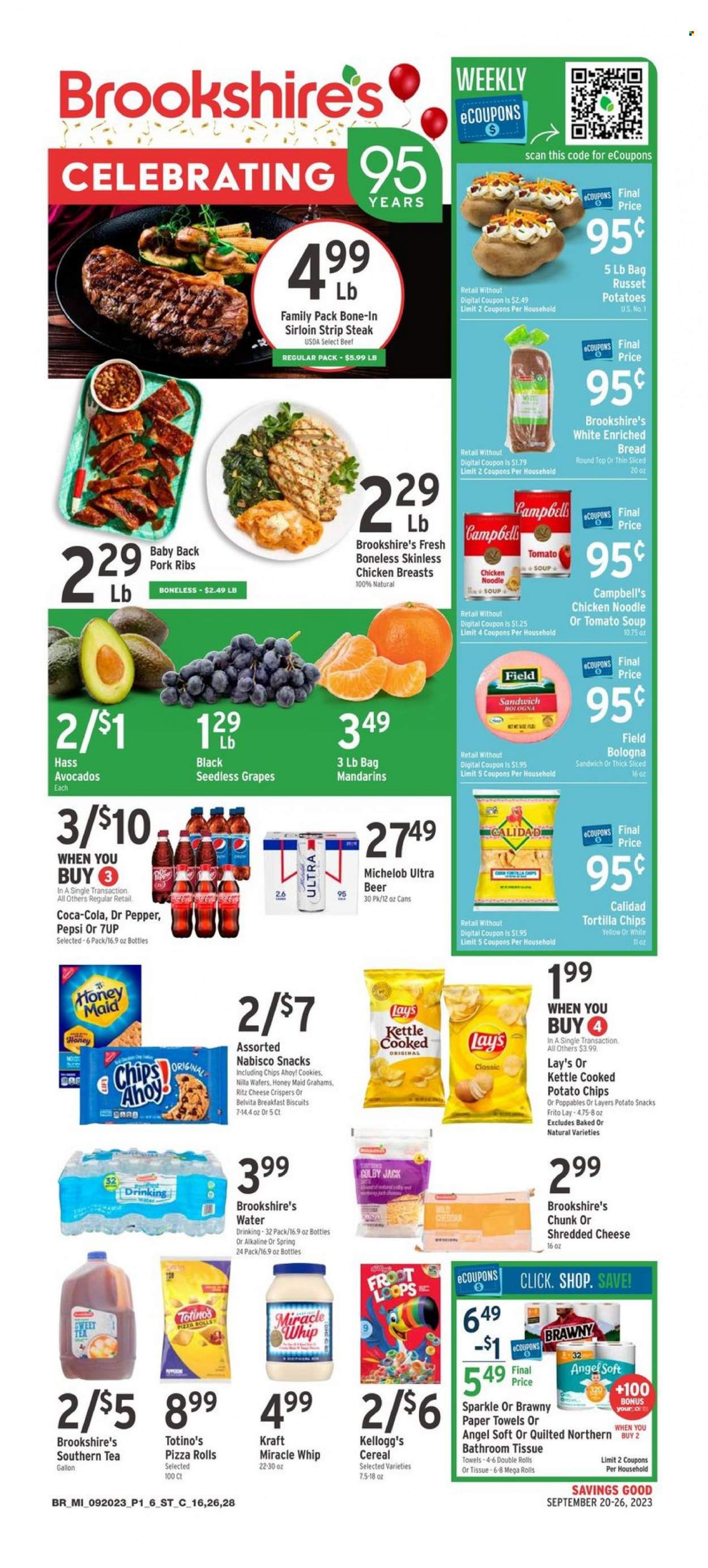 Brookshires ad - 09/20/2023 - 09/26/2023. Page 1